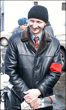 28 марта 2007 г., Барнаул   "Справедливая Россия" провела в Барнауле пикет "Умри, бюрократ"