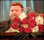 26 мая 2006 г, с. Плешково   Строительство мемориала на месте гибели Михаила Евдокимова