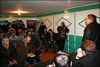 5 декабря 2006 г., Барнаул   Рабочая поездка главы администрации Алтайского края Александра Карлина в Поспелихинский район