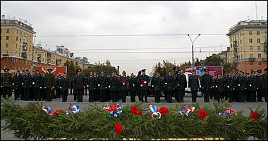 14 октября 2006 г., Барнаул   Присяга курсантов-первокурсников БЮИ