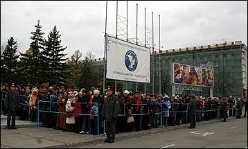 14 октября 2006 г., Барнаул   Присяга курсантов-первокурсников БЮИ