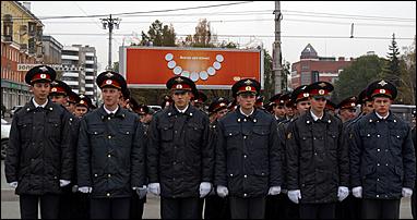 14 октября 2006 г., Барнаул   Присяга курсантов-первокурсников БЮИ