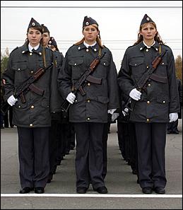 14 октября 2006 г., Барнаул   Присяга курсантов-первокурсников БЮИ