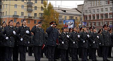 14 октября 2006 г., Барнаул   Присяга курсантов-первокурсников БЮИ