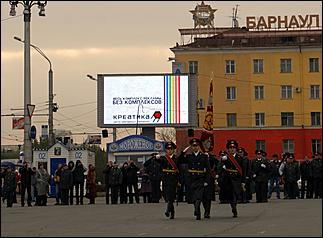 14 октября 2006 г., Барнаул   Присяга курсантов-первокурсников БЮИ