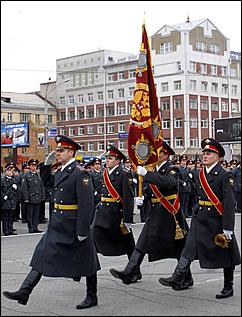 14 октября 2006 г., Барнаул   Присяга курсантов-первокурсников БЮИ