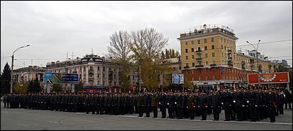 14 октября 2006 г., Барнаул   Присяга курсантов-первокурсников БЮИ