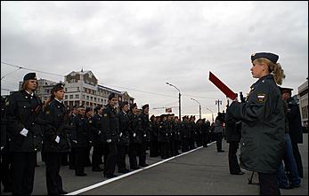 14 октября 2006 г., Барнаул   Присяга курсантов-первокурсников БЮИ