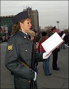 14 октября 2006 г., Барнаул   Присяга курсантов-первокурсников БЮИ