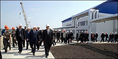 18 мая 2006 г, Рубцовск   <P>Запуск обогатительной фабрики</P>
