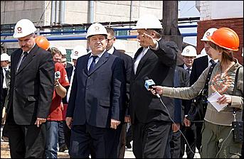 18 мая 2006 г, Рубцовск   <P>Запуск обогатительной фабрики</P>