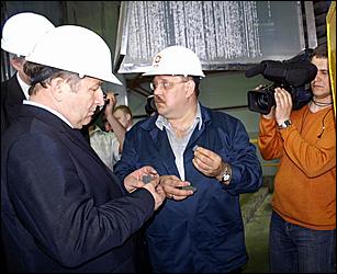 18 мая 2006 г, Рубцовск   <P>Запуск обогатительной фабрики</P>