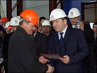 18 мая 2006 г, Рубцовск   <P>Запуск обогатительной фабрики</P>