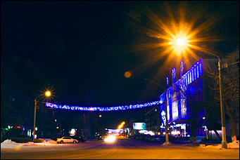 9 декабря 2015 г    Предновогодний Барнаул: как украшают столицу Алтайского края