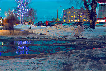 9 декабря 2015 г    Предновогодний Барнаул: как украшают столицу Алтайского края