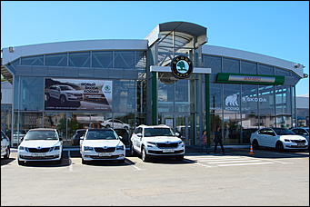 4 июня. 2017 г. Барнаул   Масштабный и дерзкий: семейный кроссовер Kodiaq презентовали в Барнауле