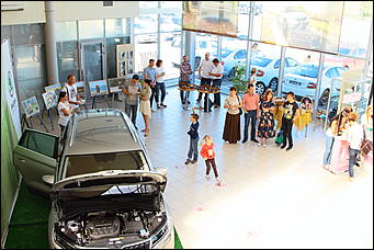 4 июня. 2017 г. Барнаул   Масштабный и дерзкий: семейный кроссовер Kodiaq презентовали в Барнауле