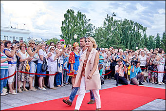 20 июль 2016 г., Барнаул   Красная дорожка и премьера фильма с Андреем Мерзликиным: как прошло открытие Шукшинского кинофестиваля?