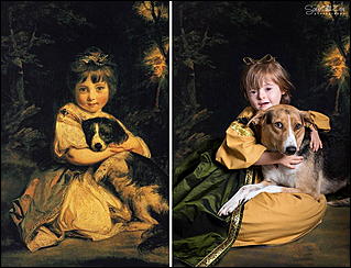 21 март 2016 г., Барнаул   Такие как все: албанский фотограф сделал детей с синдромом Дауна героями полотен известных живописцев