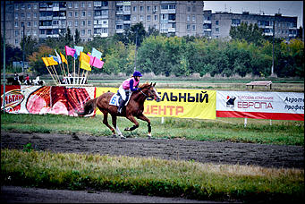 21 сентябрь 2015 г., Барнаул    В Барнауле прошли скачки "Grand-Prix Радио Монте-Карло"