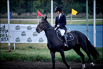 21 сентябрь 2015 г., Барнаул    В Барнауле прошли скачки "Grand-Prix Радио Монте-Карло"