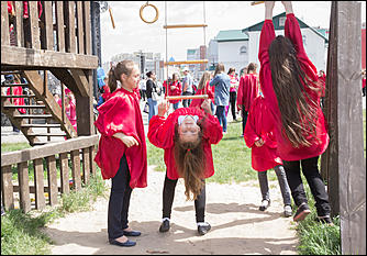 Екатерина Шевырева 24.05.2017   Песни, дети, храм. Как в Барнауле отметили День славянской письменности