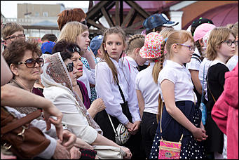 Екатерина Шевырева 24.05.2017   Песни, дети, храм. Как в Барнауле отметили День славянской письменности