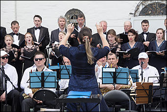 Екатерина Шевырева 24.05.2017   Песни, дети, храм. Как в Барнауле отметили День славянской письменности