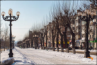 18 март 2016 г., Барнаул  © Амител Вячеслав Мельников   Весна и снег: Барнаул после снегопада   