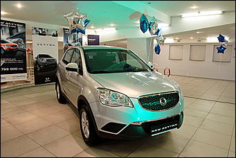 6 марта 2011 г., Барнаул   Презентация нового городского внедорожника  SsangYong New Actyon от Автоцентра СанРимо