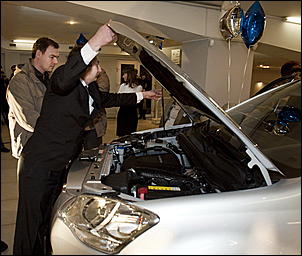 6 марта 2011 г., Барнаул   Презентация нового городского внедорожника  SsangYong New Actyon от Автоцентра СанРимо