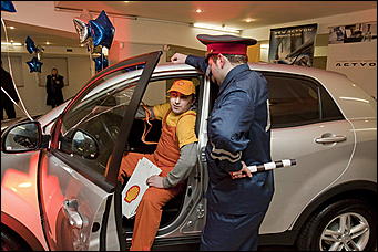 6 марта 2011 г., Барнаул   Презентация нового городского внедорожника  SsangYong New Actyon от Автоцентра СанРимо