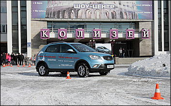 6 марта 2011 г., Барнаул   Презентация нового городского внедорожника  SsangYong New Actyon от Автоцентра СанРимо