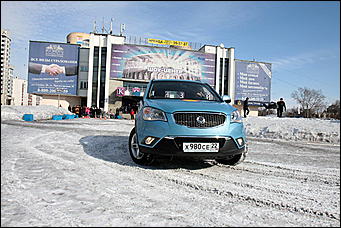 6 марта 2011 г., Барнаул   Презентация нового городского внедорожника  SsangYong New Actyon от Автоцентра СанРимо