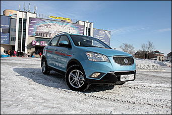 6 марта 2011 г., Барнаул   Презентация нового городского внедорожника  SsangYong New Actyon от Автоцентра СанРимо