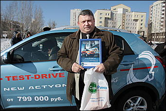 6 марта 2011 г., Барнаул   Презентация нового городского внедорожника  SsangYong New Actyon от Автоцентра СанРимо