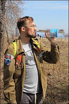 22.04.2017   Студенческий субботник в Нагорном парке Барнаула