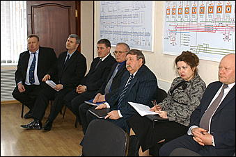 27 марта 2007 г., Барнаул   Выездное совещание городской администрации на Барнаульской ТЭЦ-2
