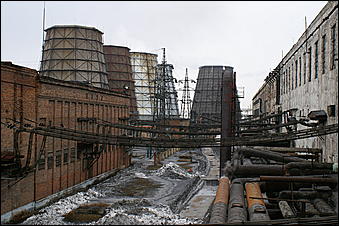 27 марта 2007 г., Барнаул   Выездное совещание городской администрации на Барнаульской ТЭЦ-2