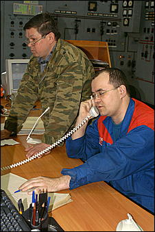 27 марта 2007 г., Барнаул   Выездное совещание городской администрации на Барнаульской ТЭЦ-2