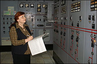 27 марта 2007 г., Барнаул   Выездное совещание городской администрации на Барнаульской ТЭЦ-2