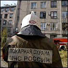 27 сентября 2006 г., Барнаул   Пожарно-тактические учения в главном корпусе АлтГТУ