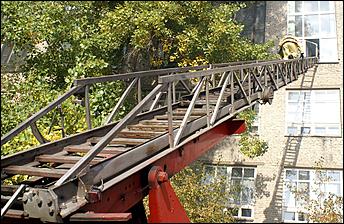 27 сентября 2006 г., Барнаул   Пожарно-тактические учения в главном корпусе АлтГТУ