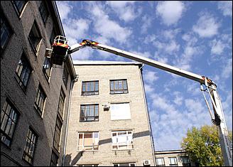 27 сентября 2006 г., Барнаул   Пожарно-тактические учения в главном корпусе АлтГТУ