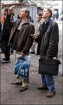 27 сентября 2006 г., Барнаул   Пожарно-тактические учения в главном корпусе АлтГТУ