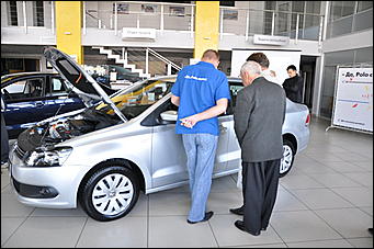 10-11 сентября 2010 г., Барнаул   Презентация Volkswagen Polo седан в АлтайЕвроМоторс