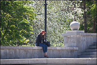 17 май 2016 г., Барнаул   "Один раз в год сады цветут". Барнаул в цвету яблонь 