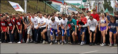 3 сентября 2006 г., Барнаул   Легкоатлетический пробег на призы “Вечернего Барнаула