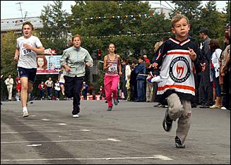 3 сентября 2006 г., Барнаул   Легкоатлетический пробег на призы “Вечернего Барнаула