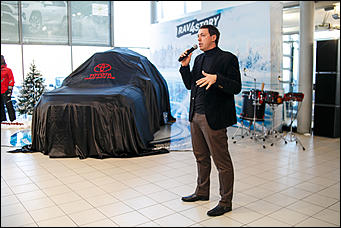 16 ноября 2019 года   Корпорация творчества EventCorpLife стали организаторами презентации долгожданного пятого поколения легендарного Toyota RAV4